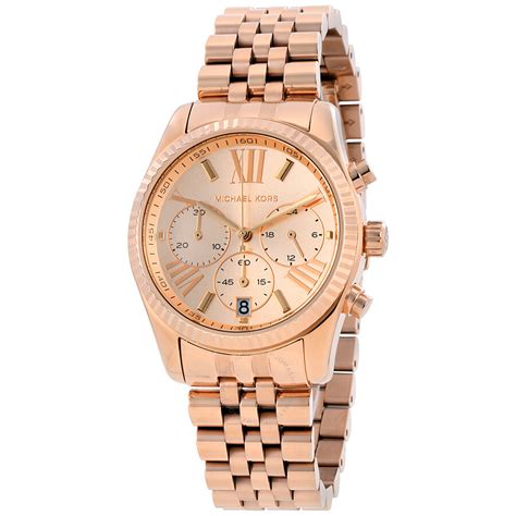 Michael Kors MK5569 Lexington Rose Dial Women's Watch